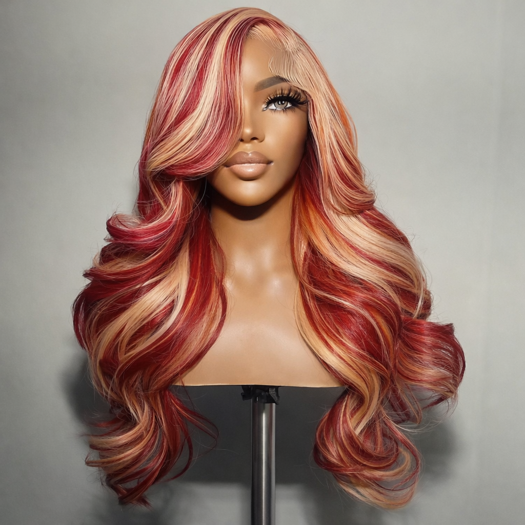 Crimson Cream | 24” HD Lace Wig