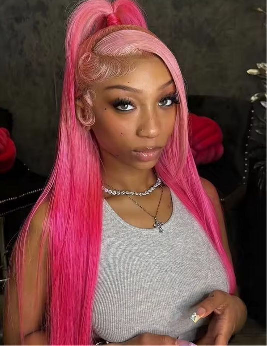 Pink ombré